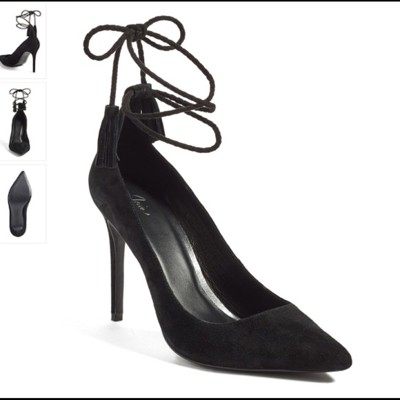 Joie Sz 9 Angelynn Ankle Lace Heels Never worn - Picture 4 of 4